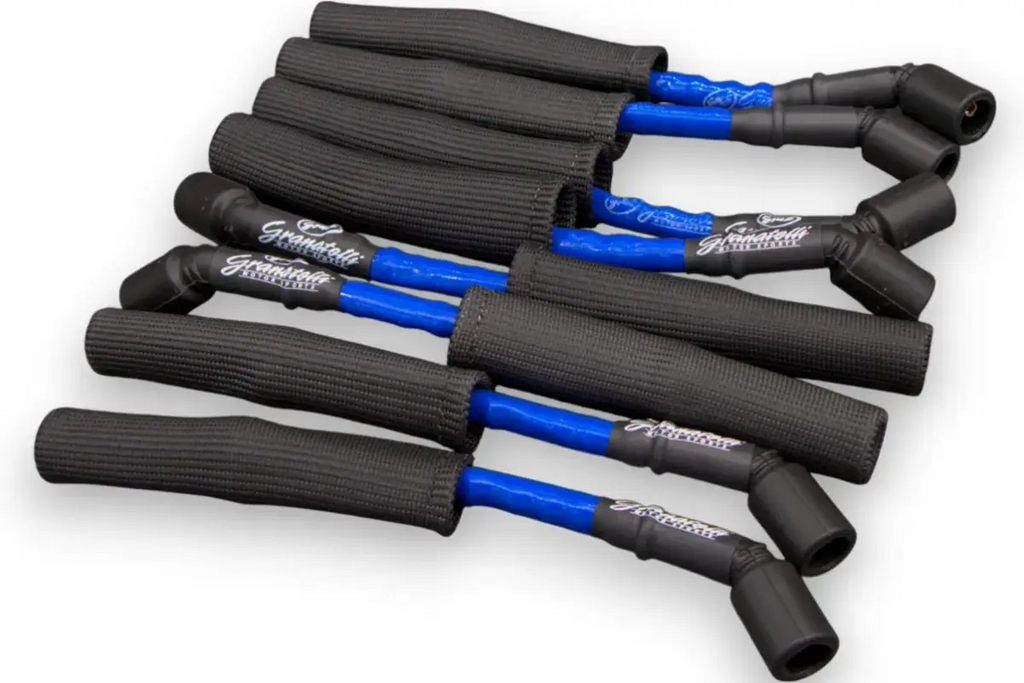 14-23 GM LT1 6.2L Hi-Perf Coil-Near-Plug Connector Kit w/Blue Jacket/Blk Sleeve - Granatelli Motor Sports