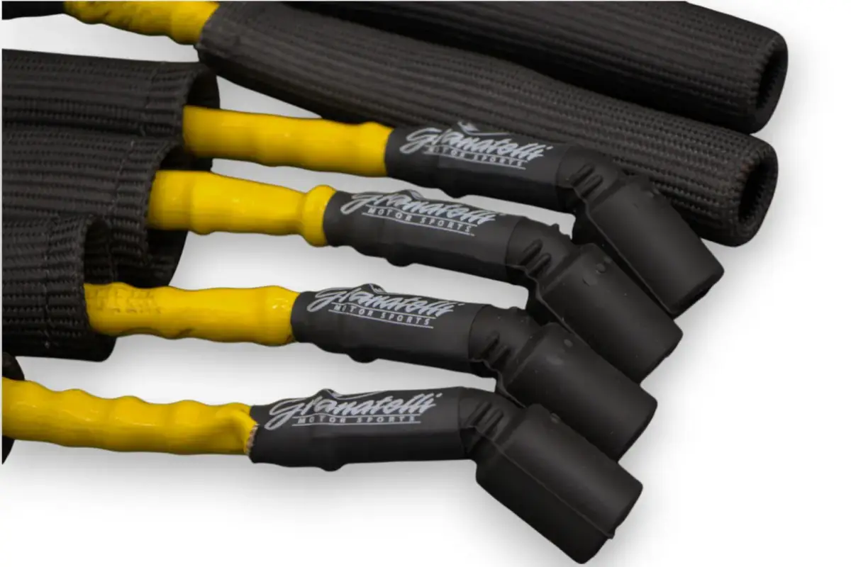14-23 GM LT1 6.2L Hi-Perf Coil-Near-Plug Ignition Wire Conn Kit w/Ylw Jacket/Blk Sleeve - Granatelli Motor Sports