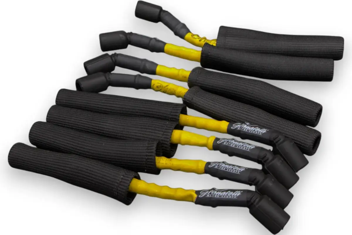 14-23 GM LT1 6.2L Hi-Perf Coil-Near-Plug Ignition Wire Conn Kit w/Ylw Jacket/Blk Sleeve - Granatelli Motor Sports