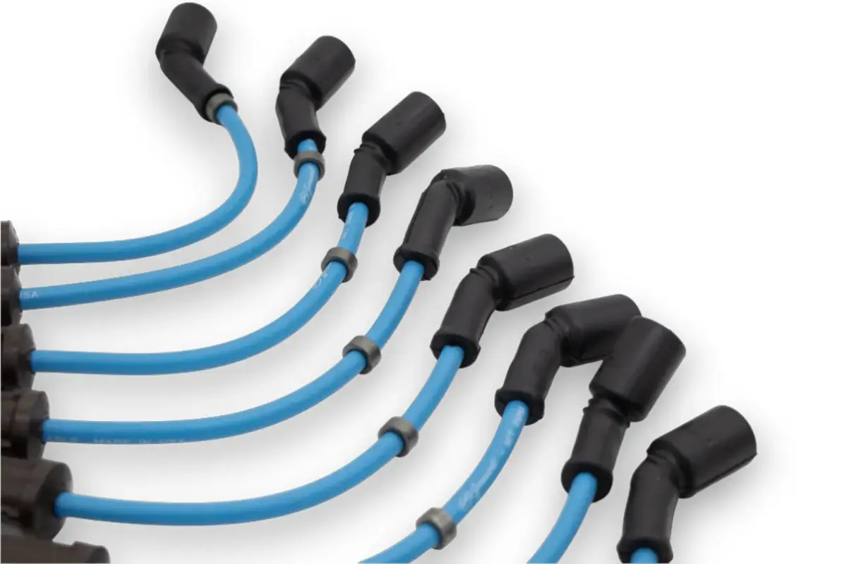 14-23 GM LT1 6.2L Straight Boot Hi-Perf Coil-Near-Plug Ignition Wire Connector Kit - Blue - Granatelli Motor Sports