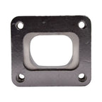 Motor Sports Turbo Adapter, Cast. 2.5" V-Band to T4 Housing, Threaded - Granatelli Motor Sports