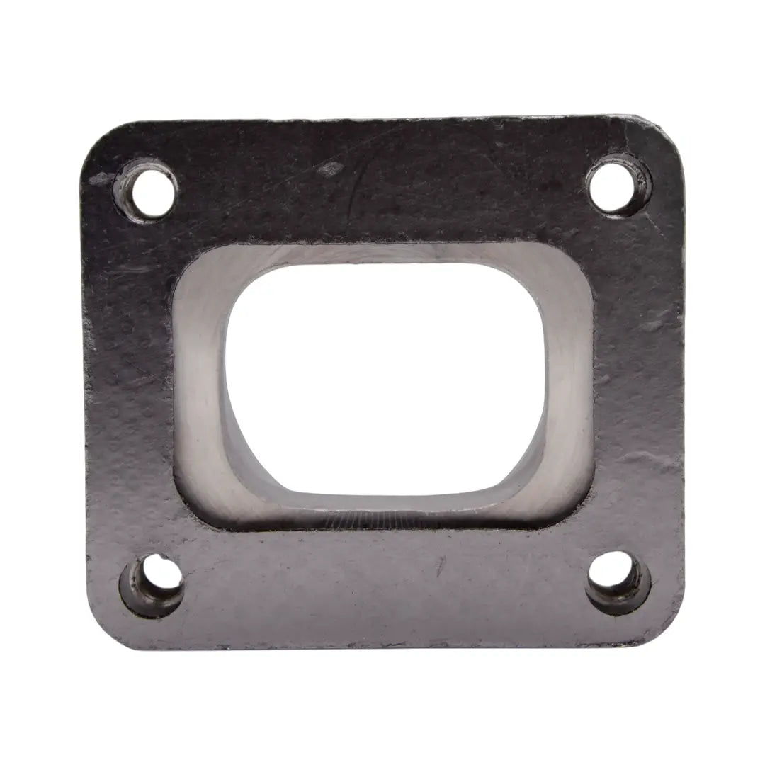 Motor Sports Turbo Adapter, Cast. 2.5" V-Band to T4 Housing, Threaded - Granatelli Motor Sports