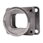 Motor Sports Turbo Adapter, Cast. 3.0" V-Band to T4 Housing, Threaded - Granatelli Motor Sports