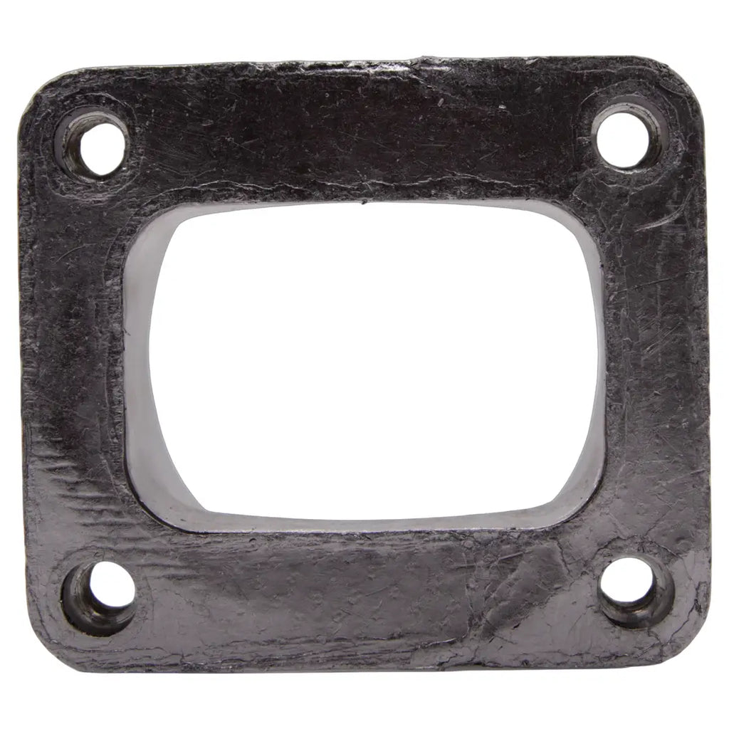 Motor Sports Turbo Adapter, Cast. 3.0" V-Band to T4 Housing, Threaded - Granatelli Motor Sports