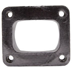 Motor Sports Turbo Adapter, Cast. 3.0" V-Band to T4 Housing, Threaded - Granatelli Motor Sports