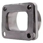 Motor Sports Turbo Adapter, Cast. 3.0" V-Band to T4 Housing, Threaded - Granatelli Motor Sports