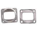 Motor Sports Turbo Adapter, Cast. 3.0" V-Band to T4 Housing, Threaded - Granatelli Motor Sports