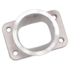 Motor Sports Turbo Adapter, Cast. 2.5" V-Band to T3 Housing, Threaded - Granatelli Motor Sports