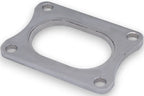 Motor Sports Oval Exhaust Flange, 3 Inch, Stainless Steel - Granatelli Motor Sports