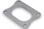 Motor Sports Oval Exhaust Flange, 3 Inch, Stainless Steel - Granatelli Motor Sports