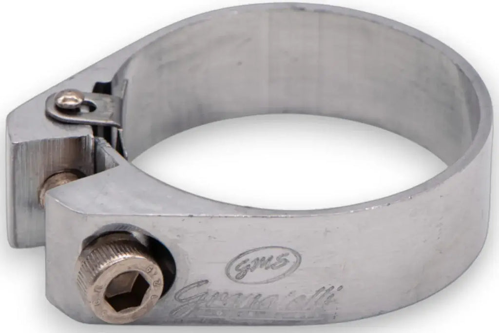 Polished Billet Aluminum Hose Clamp 42mm–44mm (Approx. 1.65"–1.73") – 971150P - Granatelli Motor Sports