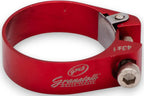 Red Billet Aluminum Hose Clamp 42mm–44mm (Approx. 1.65"–1.73") – 971150R - Granatelli Motor Sports