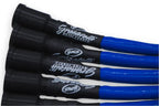 10-14 Ford 6.2L Perf Wire Set w/Inserts/Blue Hi-Temp Jacket/Black Fire Sleeve - Granatelli Motor Sports