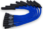 10-14 Ford 6.2L Perf Wire Set w/Inserts/Blue Hi-Temp Jacket/Black Fire Sleeve - Granatelli Motor Sports