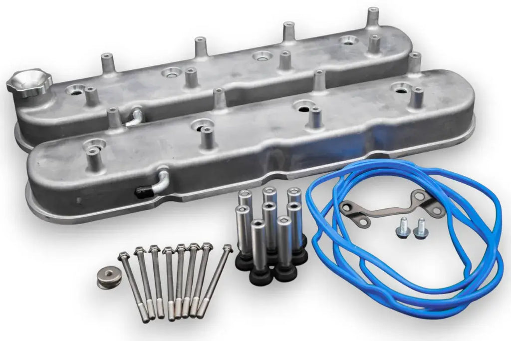 Granatelli Motor Sports LS Tall Valve Cast Finish, 4.8, 5.3, 5.7, 6.0, 6.2, 7.0L - Granatelli Motor Sports