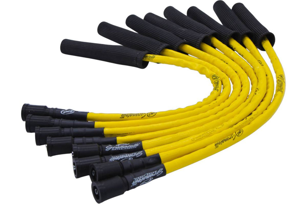 Granatelli "0 ohm" High Performance Spark Plug Wires - Yellow 6.2L Ford Raptor Wires 28-2116HTYB - Granatelli Motor Sports