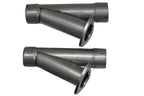 Granatelli Motor Sports Dual Electronic Exhaust Cutout Kit 303522D - Mild Steel Slip-Fit - 2.25" inches - Granatelli Motor Sports