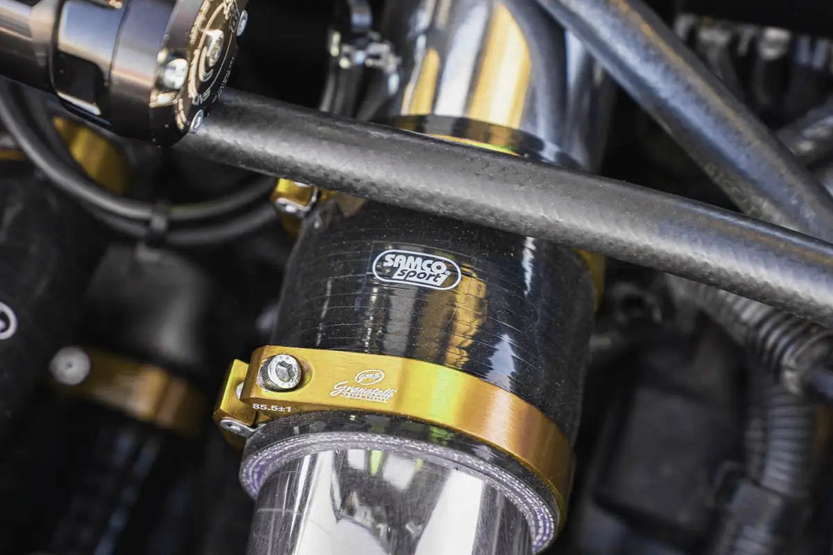 Gold Billet Aluminum Hose Clamp 47.5mm–49.5mm (Approx. 1.87"–1.94") – 971175G - Granatelli Motor Sports