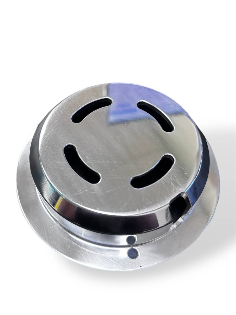 Motor Sports Flexlite Fan Cover - Polished - Granatelli Motor Sports