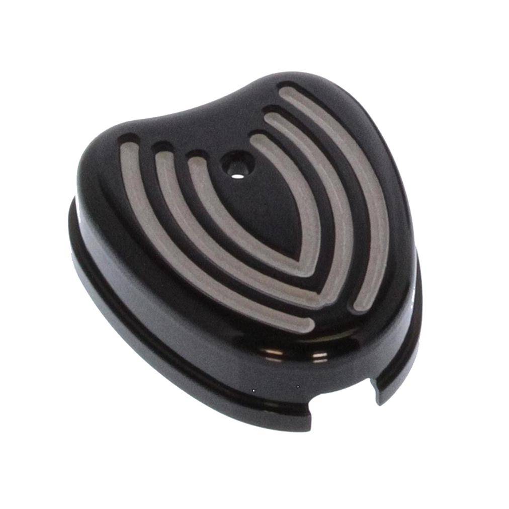Turn Signal Switch, W/ Billet Cover "HIP HUGGER", Bright Black - Granatelli Motor Sports