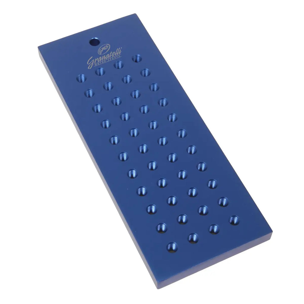 Motor Sports Jet Holders, Aluminum, Blue Anodized - Granatelli Motor Sports