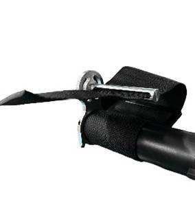 1.75" Race Belt Residual Slack Harness Collar - Polished - Granatelli Motor Sports