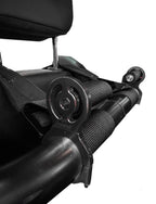 2.00" Race Belt Residual Slack Harness Collar - Black - Granatelli Motor Sports