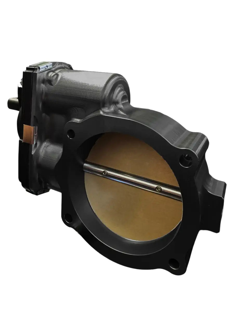 Motorsports 2018–2023 Mustang GT 5.0L 90mm Billet Black DBW Throttle Body - Granatelli Motor Sports