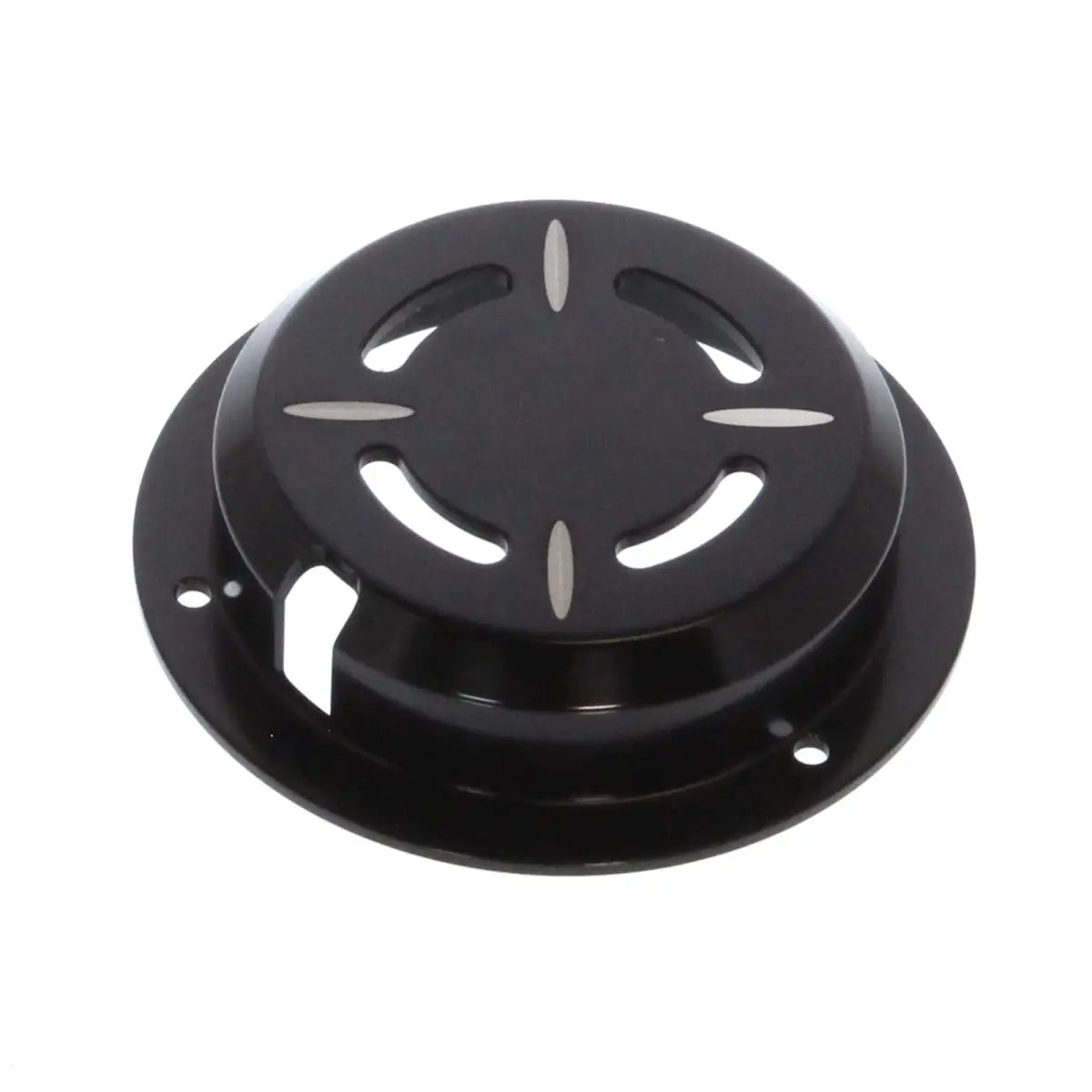 Motor Sports Black Billet Fan Cover - Flex-a-Lite, Flower - Granatelli Motor Sports