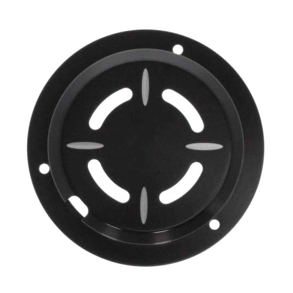 Motor Sports Black Billet Fan Cover - Flex-a-Lite, Flower - Granatelli Motor Sports