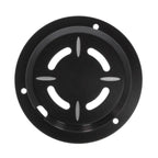 Motor Sports Black Billet Fan Cover - Flex-a-Lite, Flower - Granatelli Motor Sports