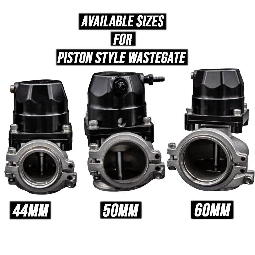 Motor Sports 44MM Wastegate - Piston Actuated Design - Granatelli Motor Sports