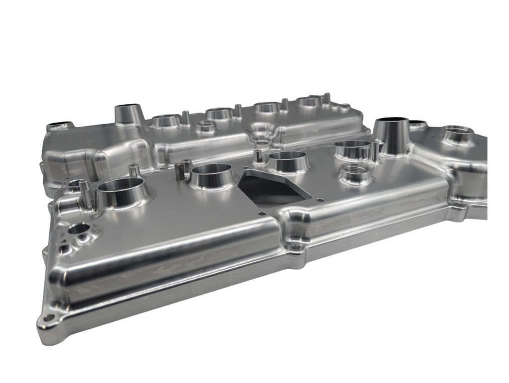 Motor Sports 3rd Gen Billet Coyote Valve covers - Granatelli Motor Sports