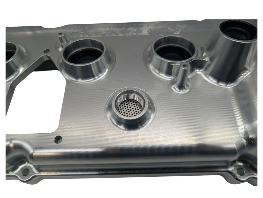 Motor Sports 3rd Gen Billet Coyote Valve covers - Granatelli Motor Sports