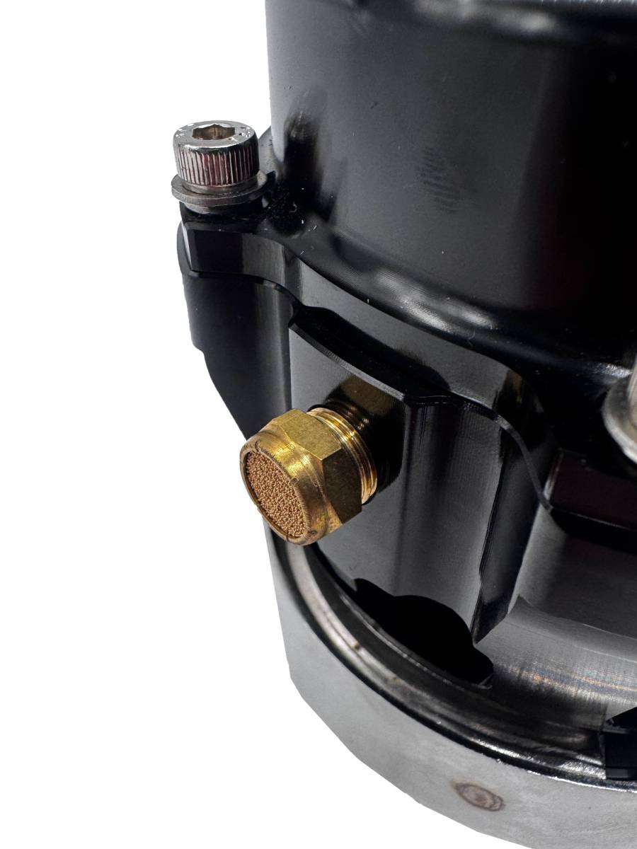 64mm Anaconda BOV Brass 1/8" NPT pneumatic valve filter - Granatelli Motor Sports
