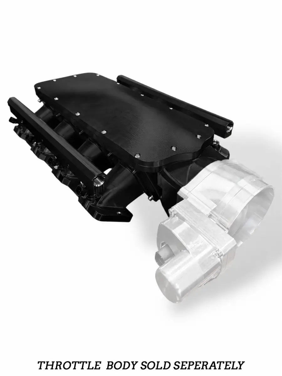 ZILLA Black Billet LS Intake Manifold – 105mm Inlet – 980105 - Granatelli Motor Sports
