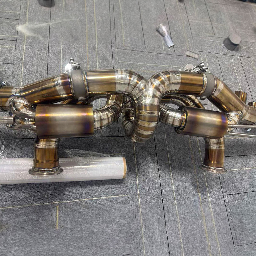 True F1 Exhaust System for Lamborghini Huracan LP580 LP610 5.2L 2014-24 - Bull Boost Performance