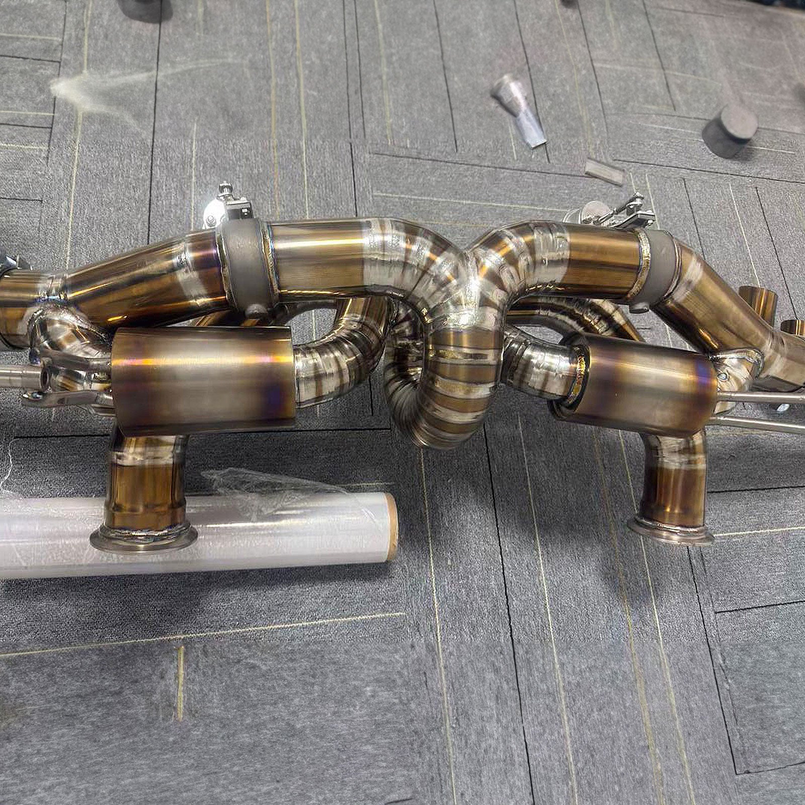 True F1 Exhaust System for Lamborghini Huracan LP580 LP610 5.2L 2014-24 - Bull Boost Performance
