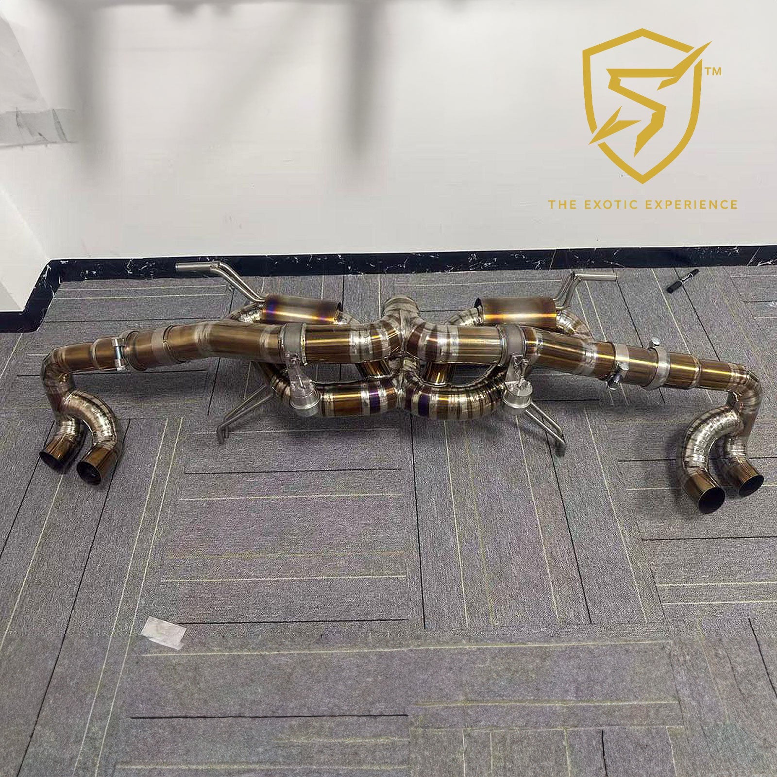 True F1 Exhaust System for Lamborghini Huracan LP580 LP610 5.2L 2014-24 - Bull Boost Performance