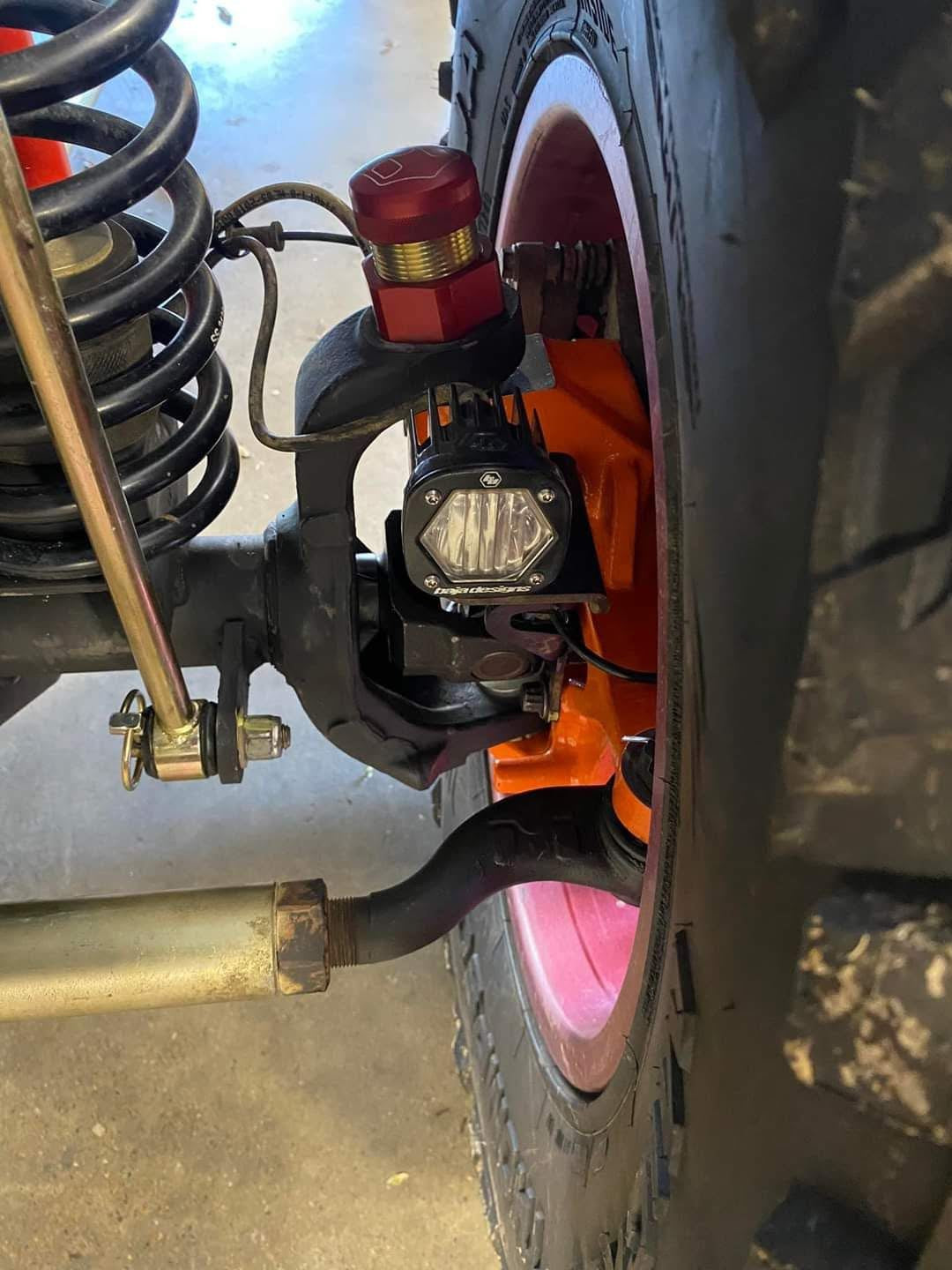 Jeep JK Steerable Knuckle Pod Light Mounts (2007-2018 Wrangler) By Gatekeeper Off-Road