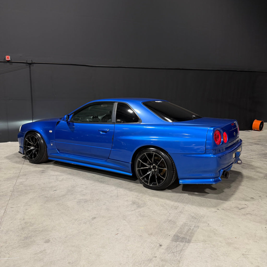 2000 Nissan Skyline R34 GTT Bayside Blue by Bull Boost Performance