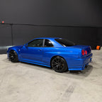 2000 Nissan Skyline R34 GTT Bayside Blue by Bull Boost Performance
