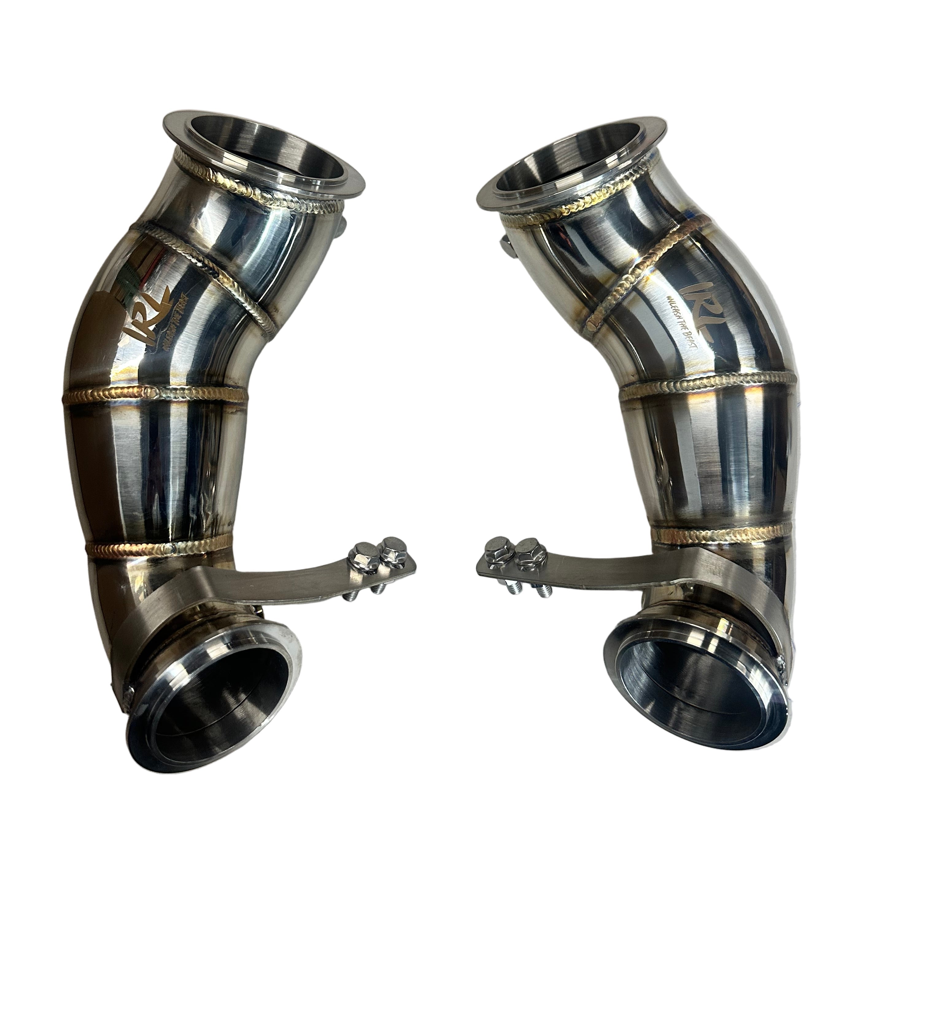 IRL F95 F96 S63 MaxFlow Race Primary Downpipes
