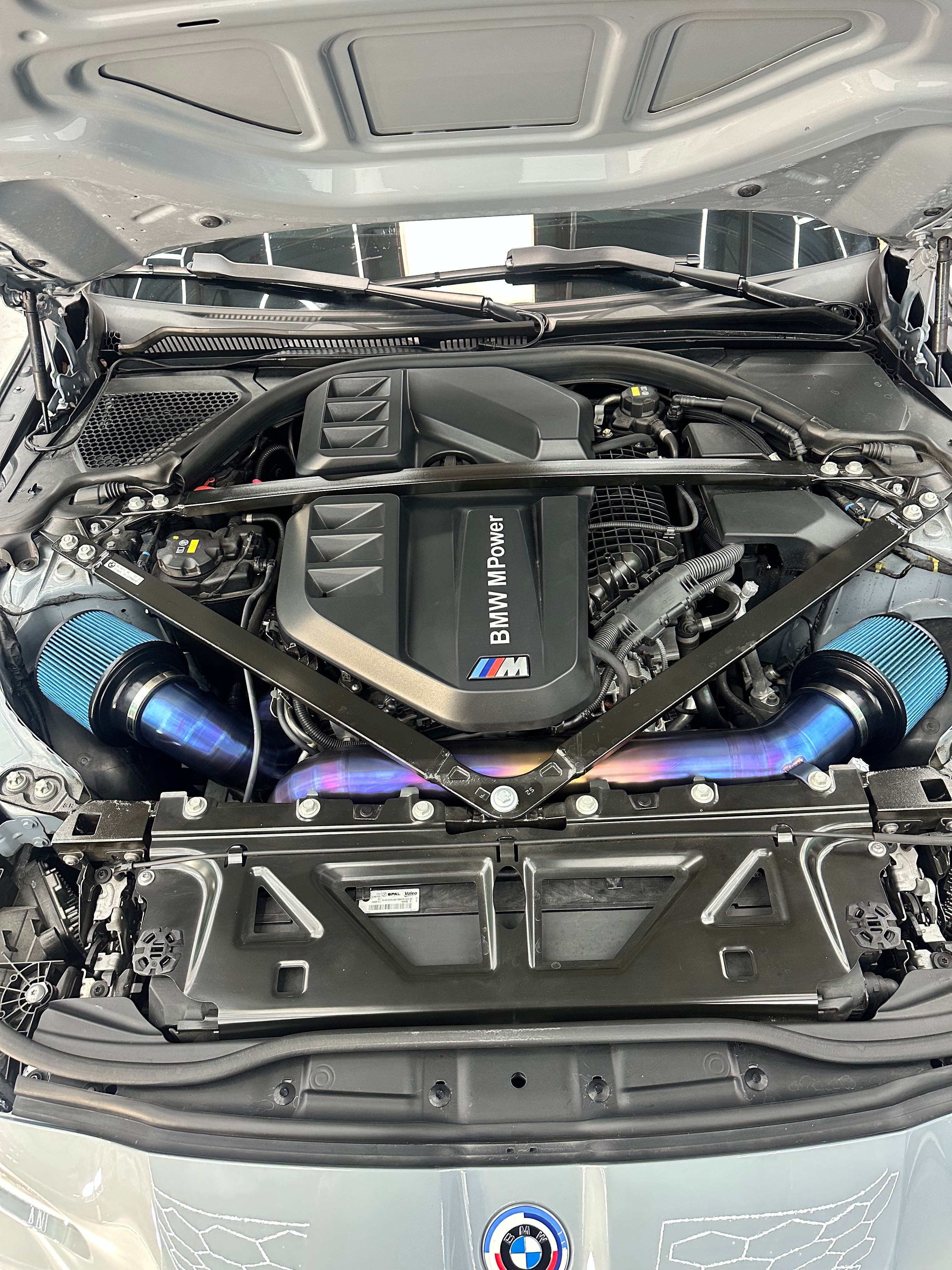 IRL BMW G8x Top Mount Titanium Intake