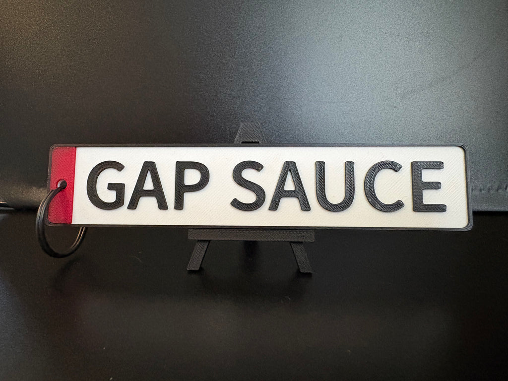 Custom Drag Racing Parachute Tag