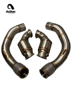 Active Autowerke F90 M5/M8 X5M/X6M Aflow Catted Downpipes