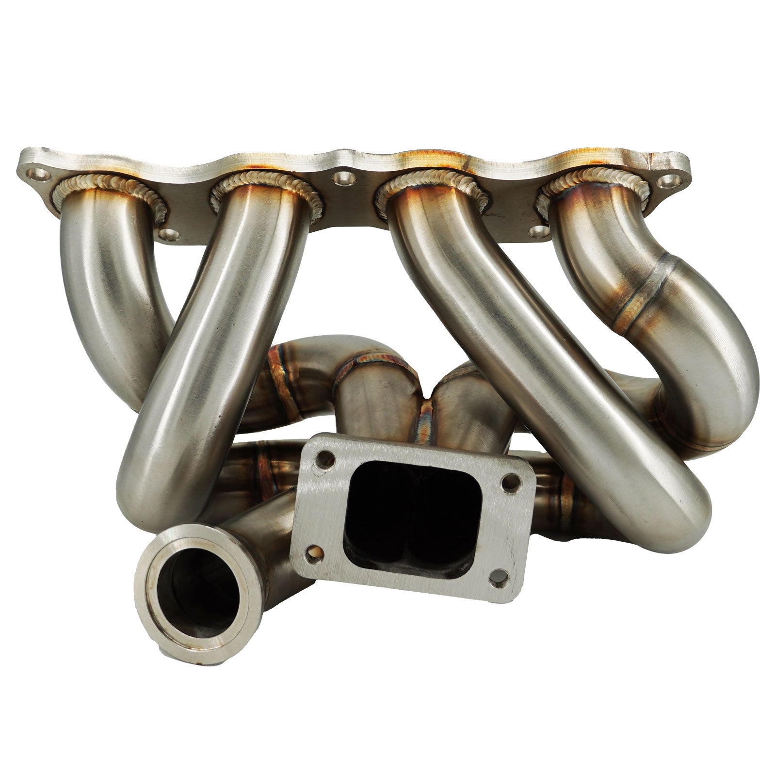 K Series FG2 FA5 T3 Turbo Manifold Civic Si Ram Horn Honda K20 K24 EG EK Bottom Mount - Bull Boost Performance