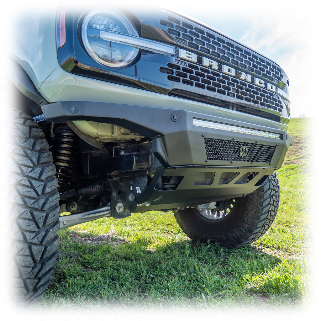 Turn Offroad 2021+ Ford Bronco Hyperlyte Front Bumper & Skid Plate