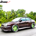 2002-2003 Subaru Impreza WRX STi Unpainted Front Wide Fender Kits FRP
