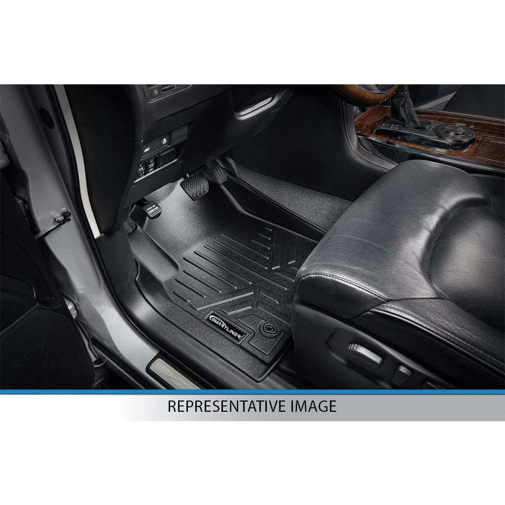 Smart Trim™ Custom Fit Floor Liners For 2007 - 2017 Ford Expedition EL/Lincoln Navigator L (with 2nd Row Bench Seat or Console)